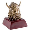 Viking, Antique Gold, Resin Sculpture - 4"